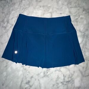 Lululemon Athletica Vibrant Blue Skort